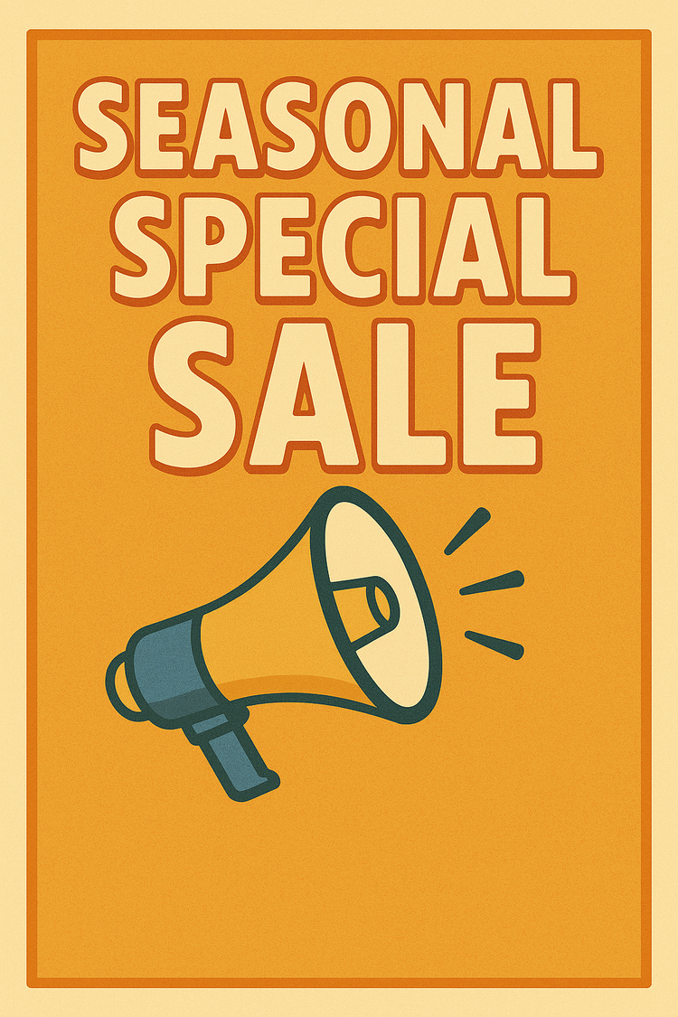 Auto Velocraft Seasonal SPECIAL SALE!!!