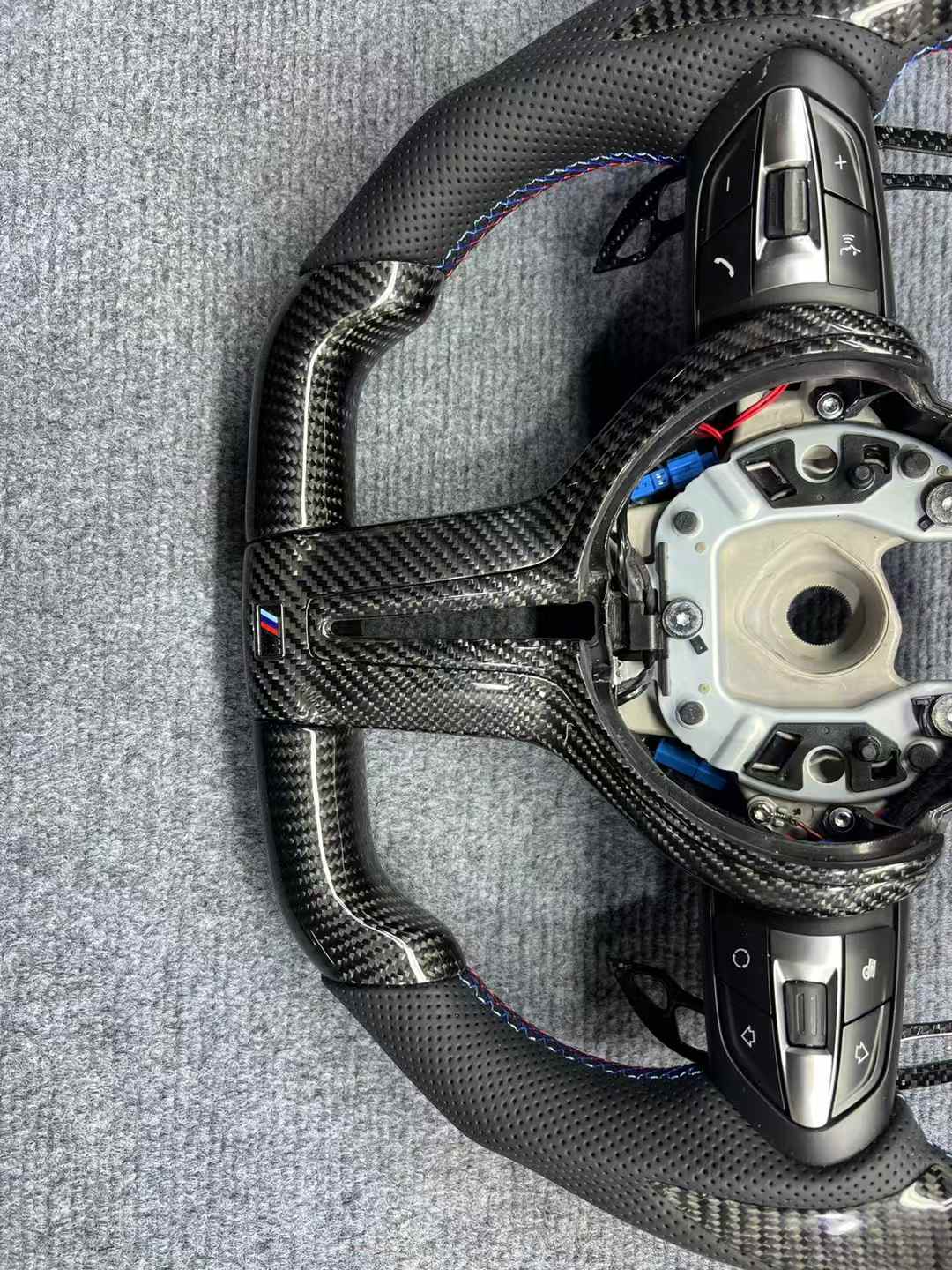 BMW M Power/Performance Carbon Fiber Yoke Racing Steering Wheel