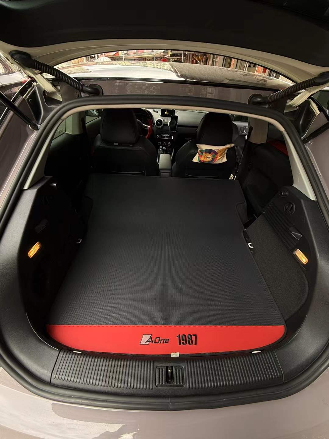 Premium Woven Pattern Nappa Leather Floor Mats for ANY Car Model