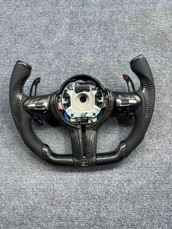 BMW M Power/Performance Carbon Fiber Yoke Racing Steering Wheel