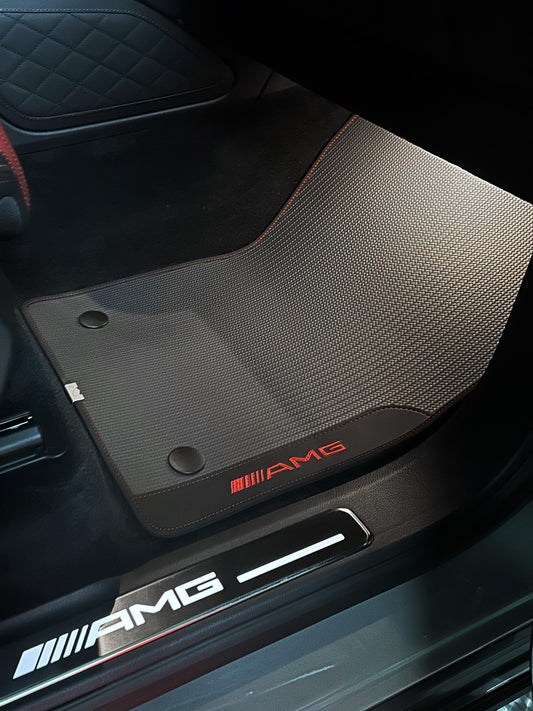Nappa car mats