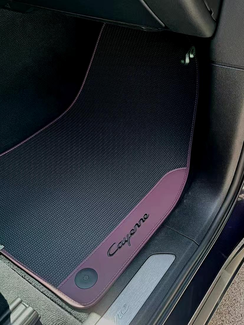 Nappa car mats
