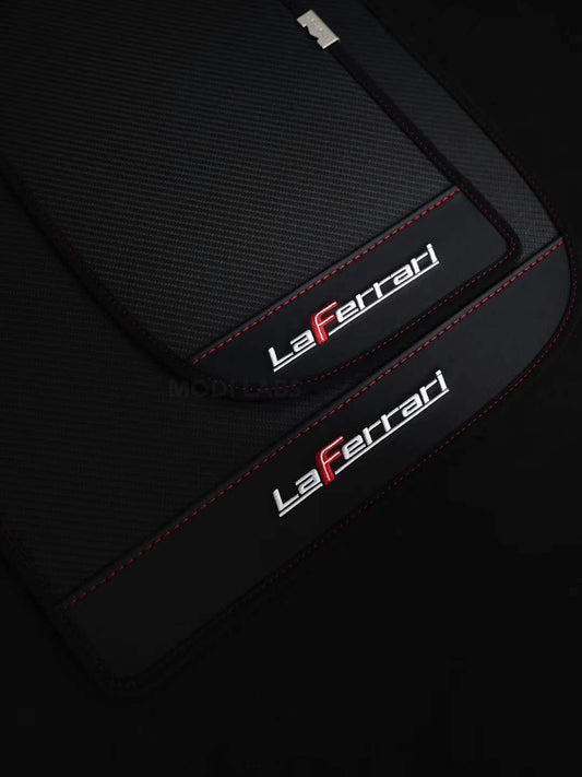 Flexible Carbon Fiber Floor Mats for Exotic Cars(Ferrari, Lamborghini, Rolls Royce, Bentley, McLaren, Aston Martin, etc.)