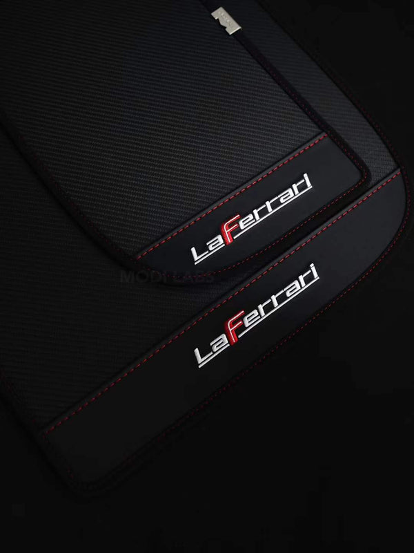 Flexible Carbon Fiber Floor Mats for Exotic Cars(Ferrari, Lamborghini, Rolls Royce, Bentley, McLaren, Aston Martin, etc.)